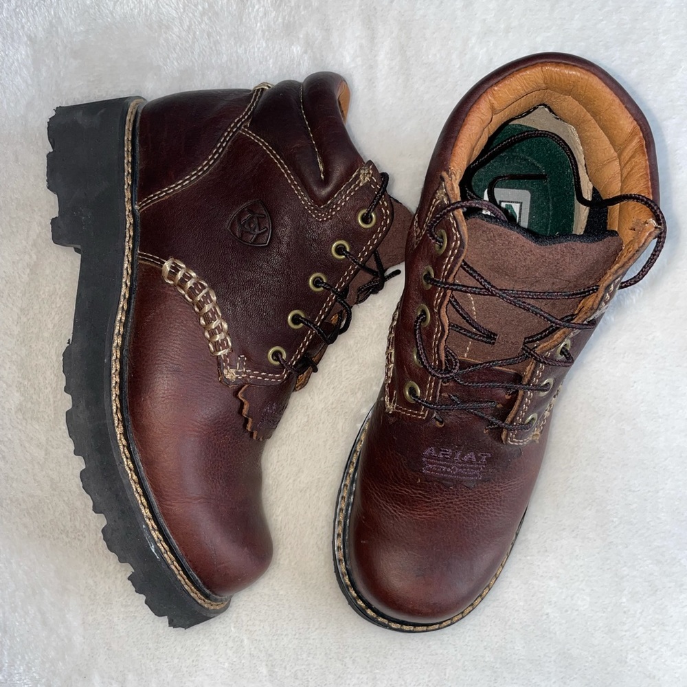 Ariat Leather Lace up Boots